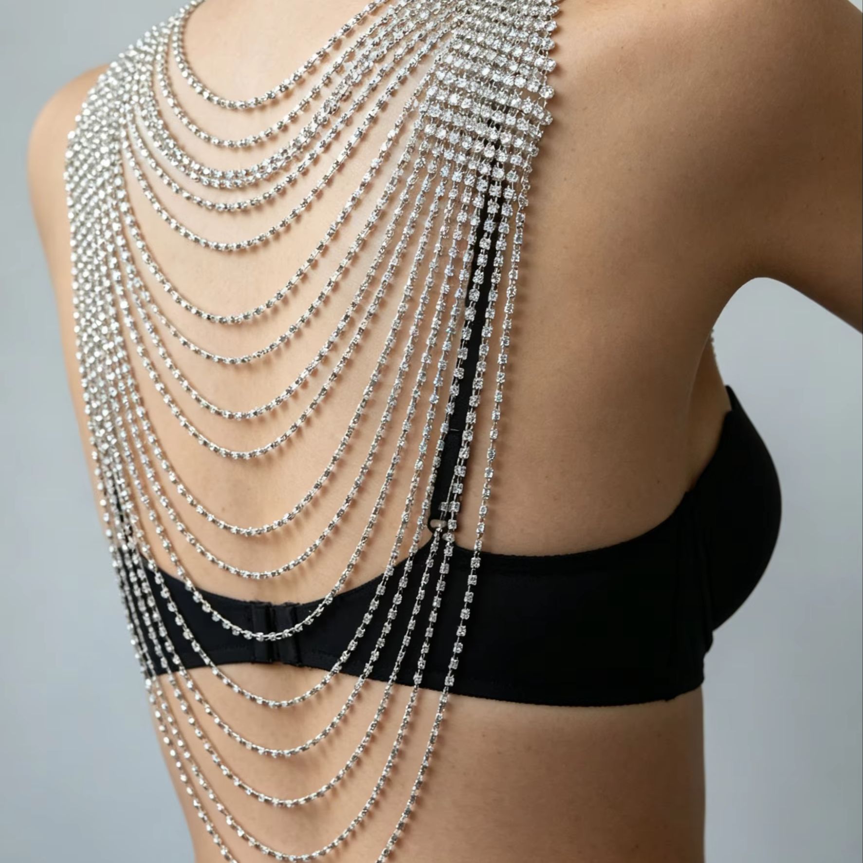 Body Jewelry - Stylish Multi-Layer Body Chain for Banquets