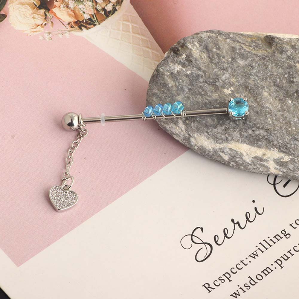 Arrow Barbell Heart Pendant Tr - огляд і ціна Industrial Barbell Long