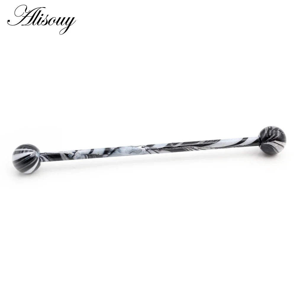 Alisouy 2PC Long Straight Stai - огляд і ціна Body Jewelry Industrial