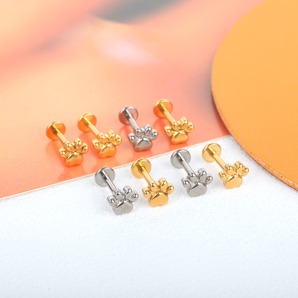 1pcs Implant Grade Titanium Pu - огляд і ціна Body Jewelry Internally Threaded