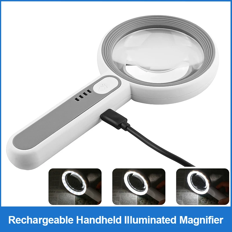 Rechargeable Handheld Magnifie - огляд і ціна Body Jewelry Websites