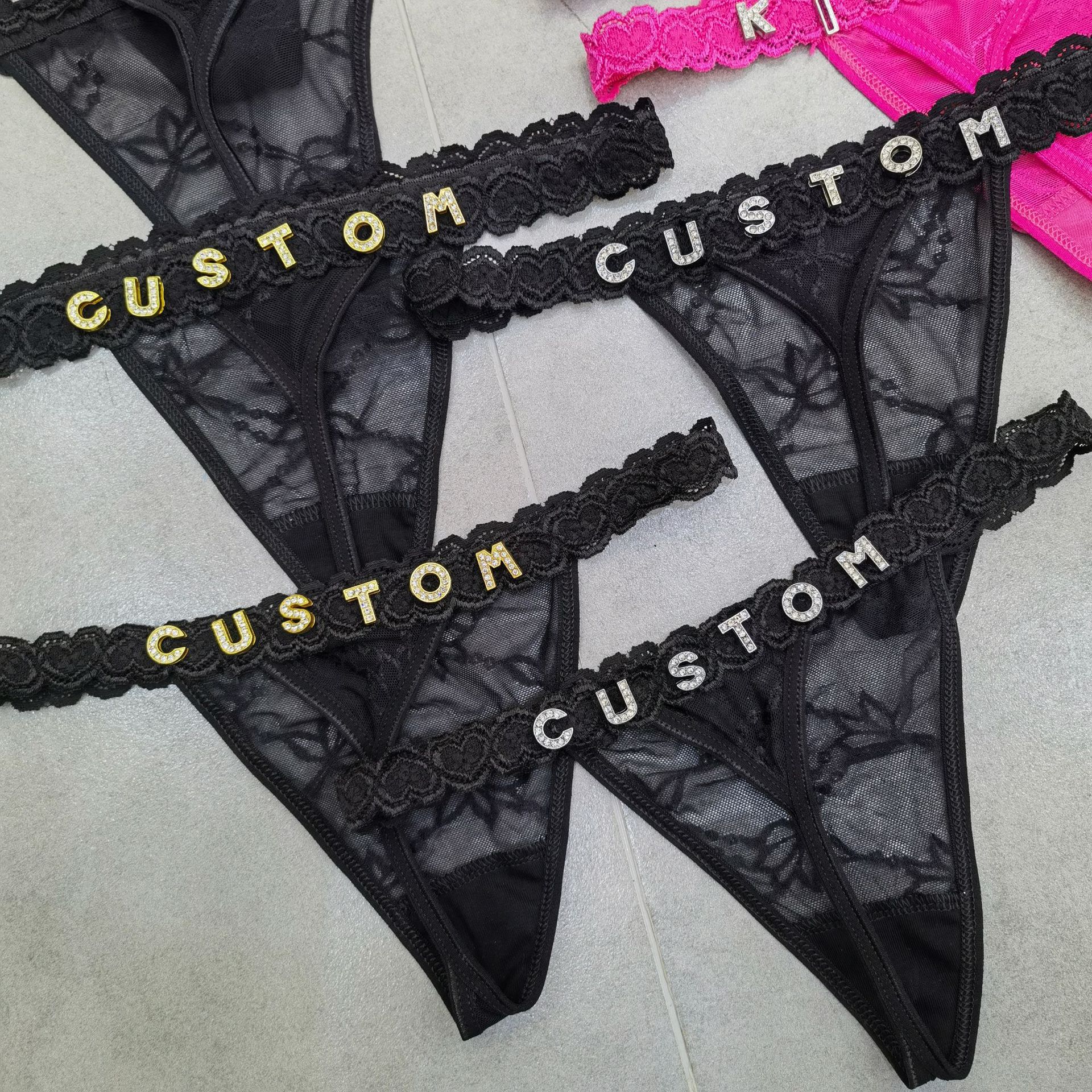 Customize Thongs Crystal Name  - огляд і ціна Body Jewelry