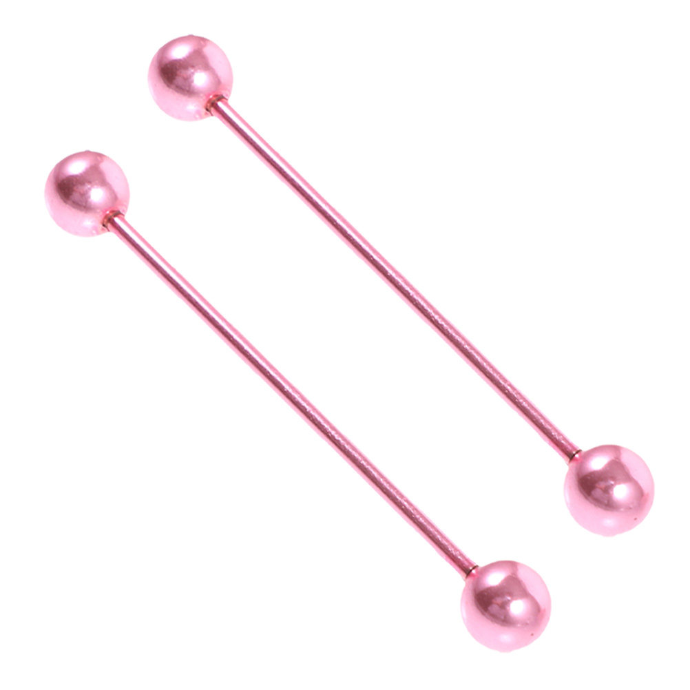 2Pcs Ear Cartilage Needle Stai - огляд і ціна Industrial Barbell Long