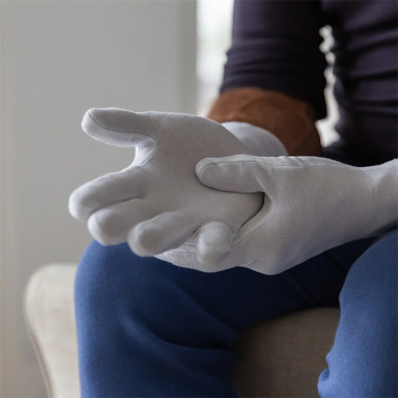 12/6 Pairs Cotton Work Gloves  - огляд і ціна Body Jewelry Websites