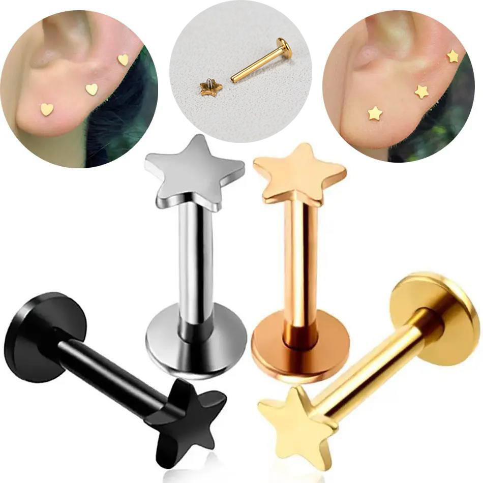 16G Piercing Titanium Steel In - огляд і ціна Body Jewelry Internally Threaded
