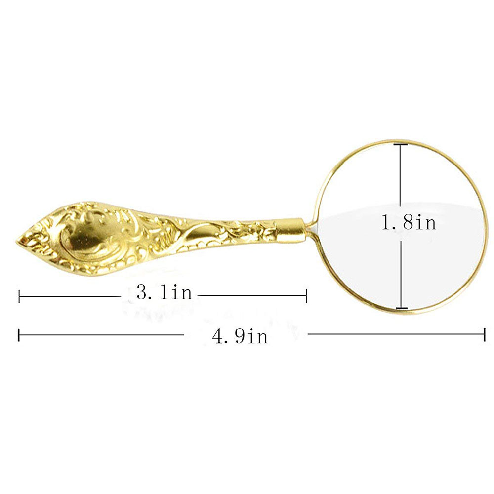 5X Carved Magnifier Handheld M - огляд і ціна Body Jewelry Websites