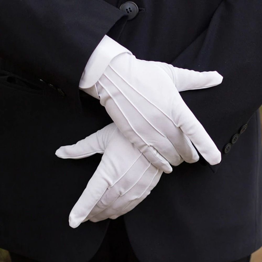 New Soft White Cotton Gloves H - огляд і ціна Body Jewelry Websites