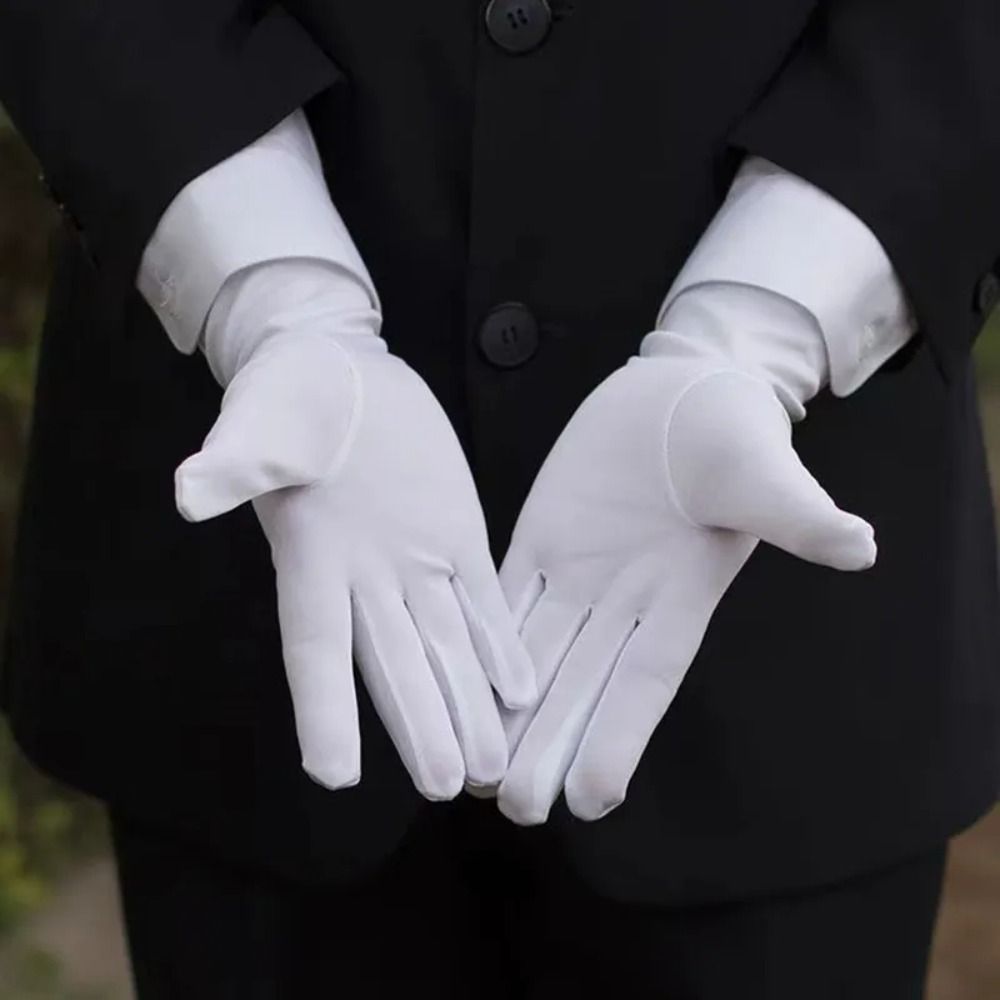New Soft White Cotton Gloves H - огляд і ціна Body Jewelry Websites