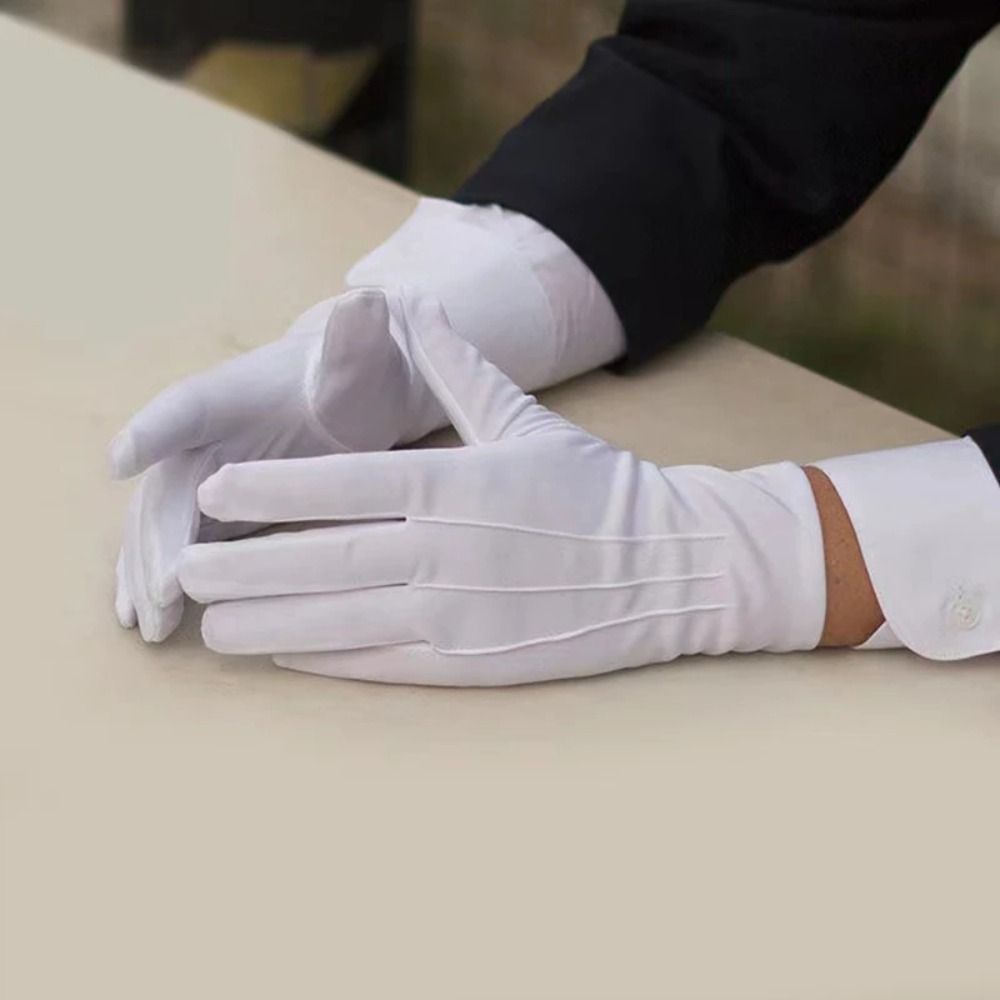 New Soft White Cotton Gloves H - огляд і ціна Body Jewelry Websites
