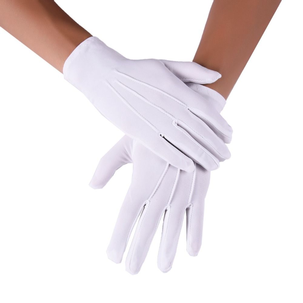 New Soft White Cotton Gloves H - огляд і ціна Body Jewelry Websites