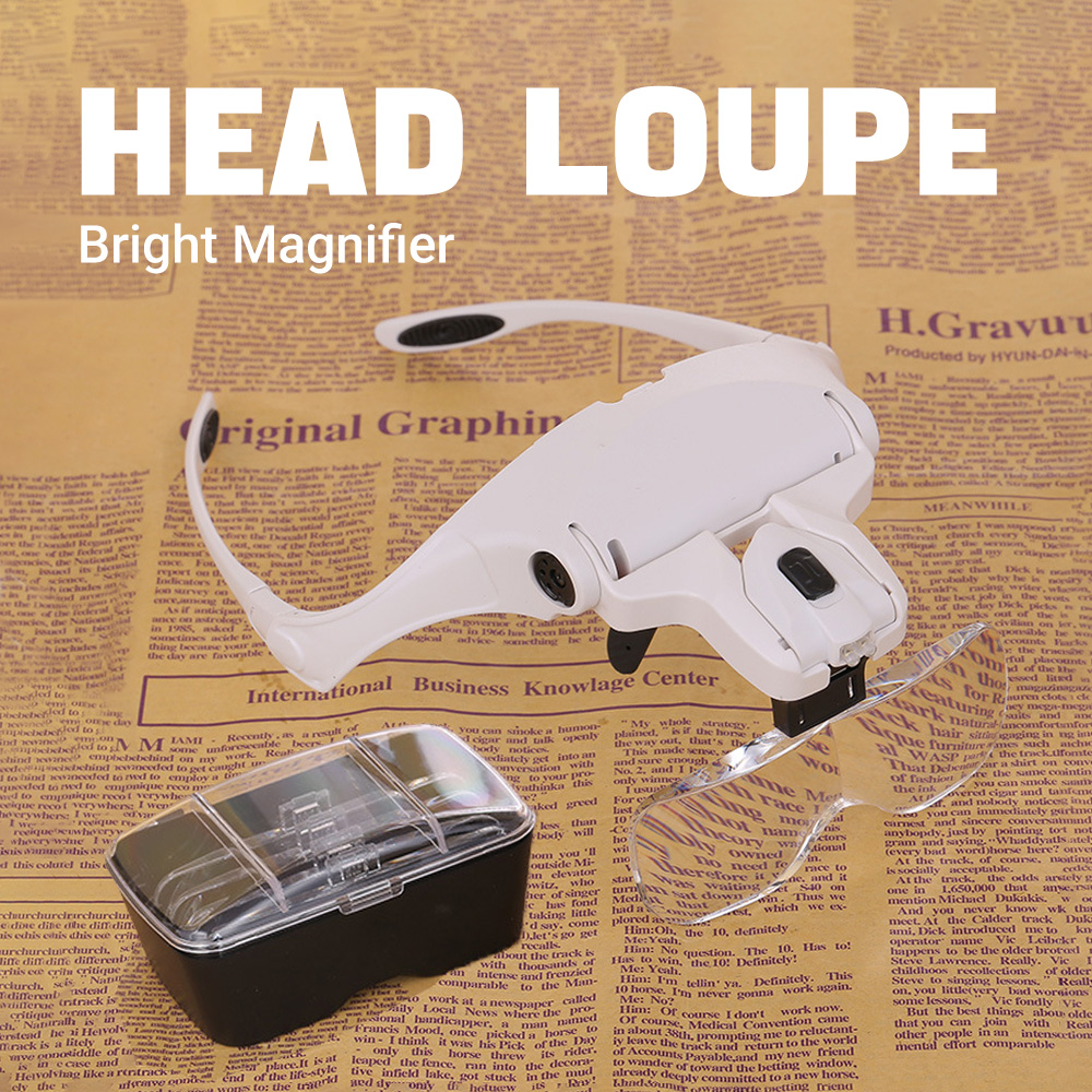 Head-Mounted Magnifier With LE - огляд і ціна Body Jewelry Websites