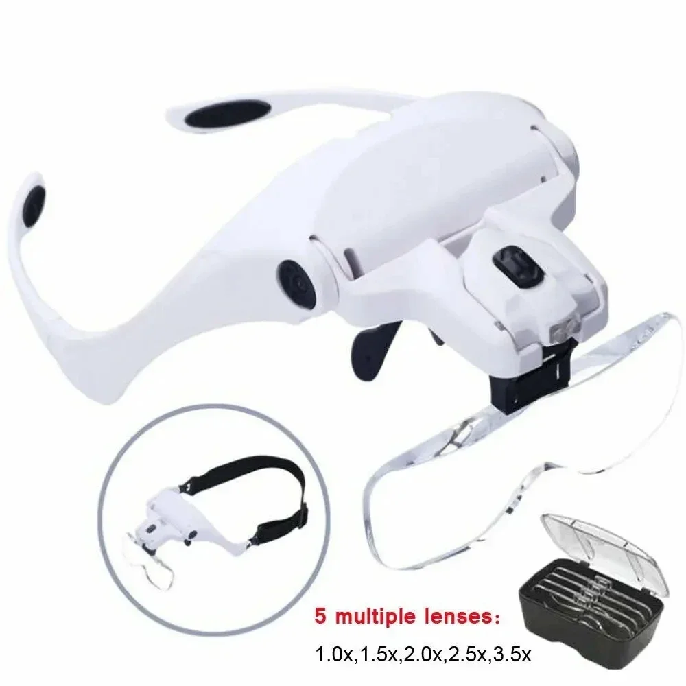 Head-Mounted Magnifier With LE - огляд і ціна Body Jewelry Websites