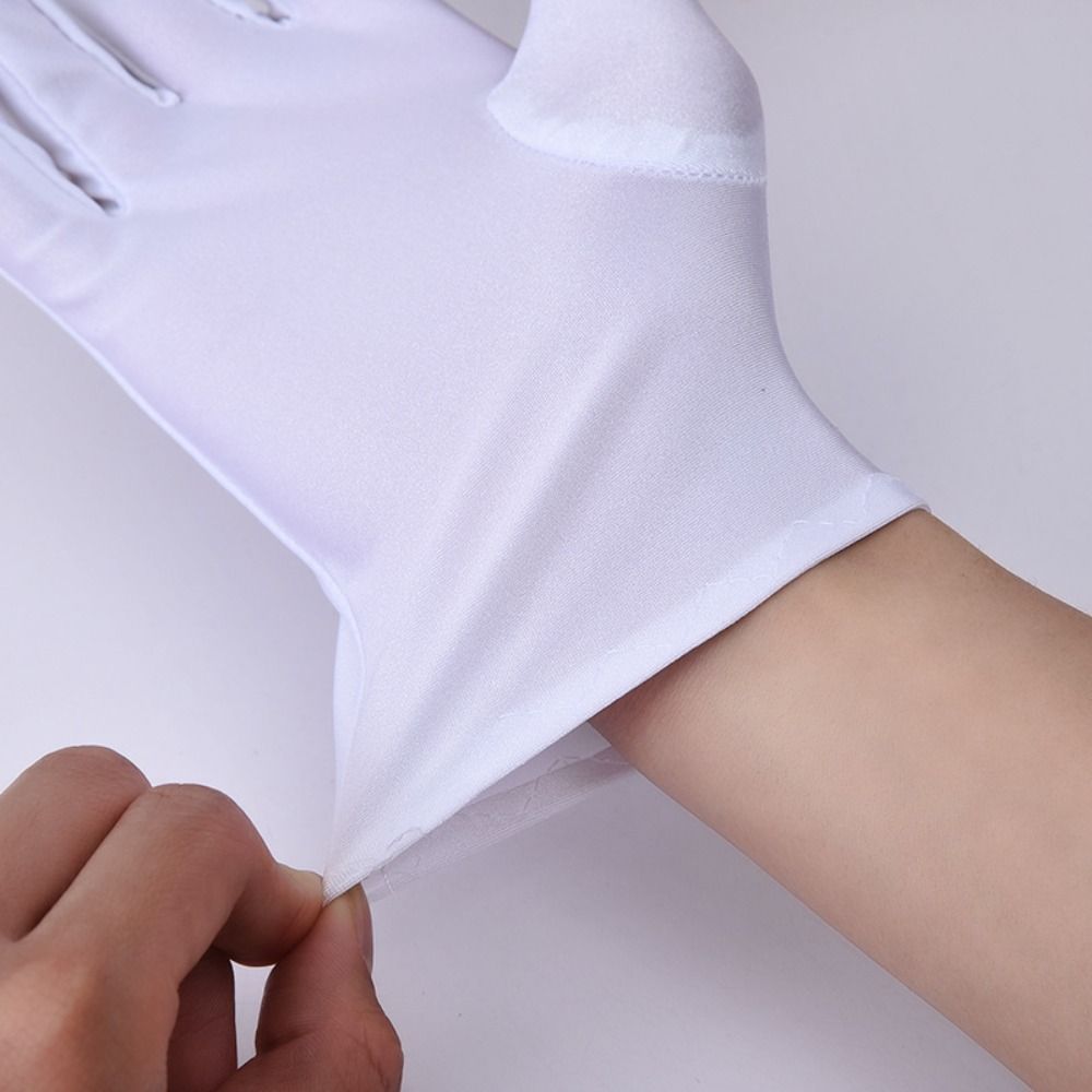 Soft White Cotton Gloves Thin  - огляд і ціна Body Jewelry Websites