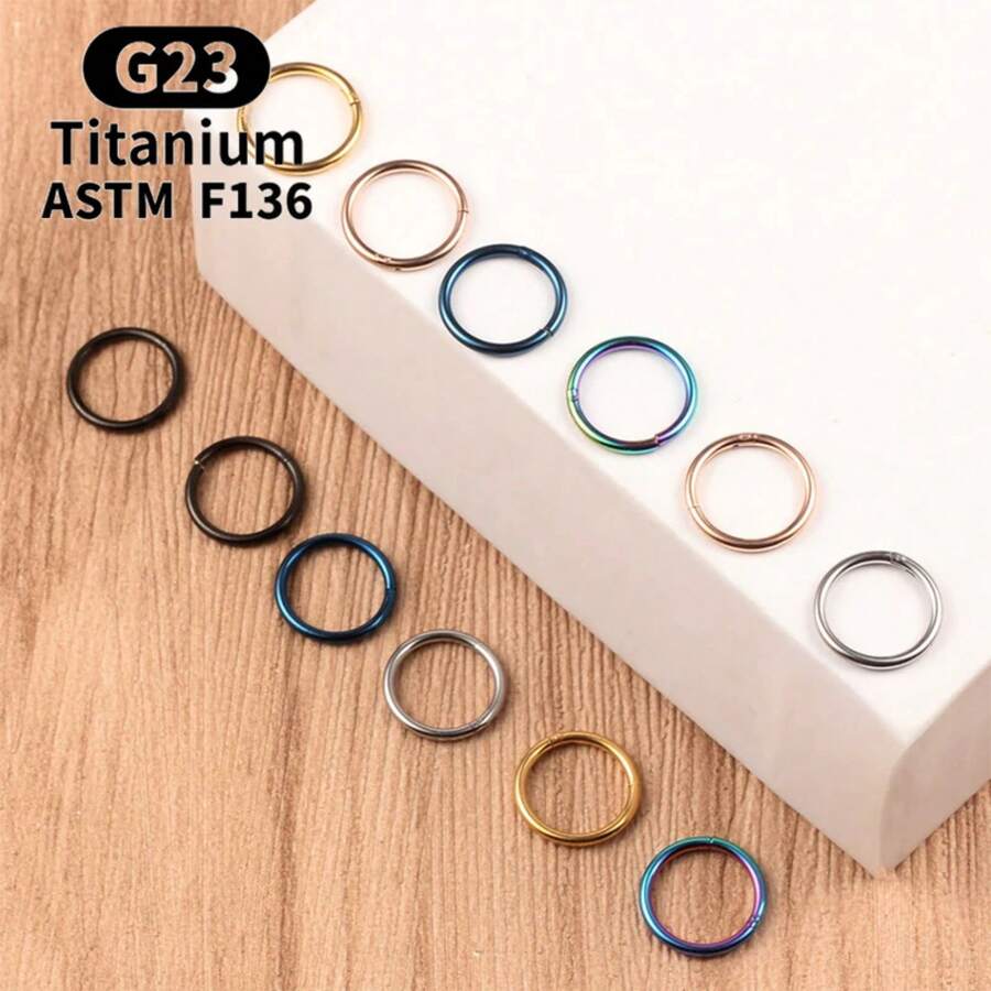 G23 Titanium Small Circle Nose - огляд і ціна Body Jewelry