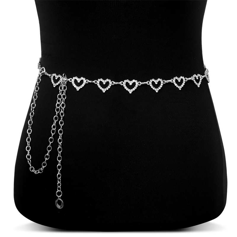 Fashion Rhinestone Heart Waist - огляд і ціна Body Jewelry