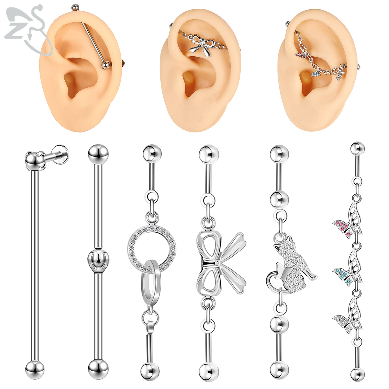ZS 1 Piece Stainless Steel Lon - огляд і ціна Industrial Barbell Long