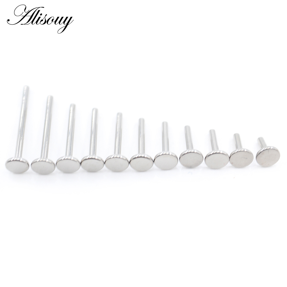 Alisouy 1PC G23 Titanium Inter - огляд і ціна Body Jewelry Internally Threaded