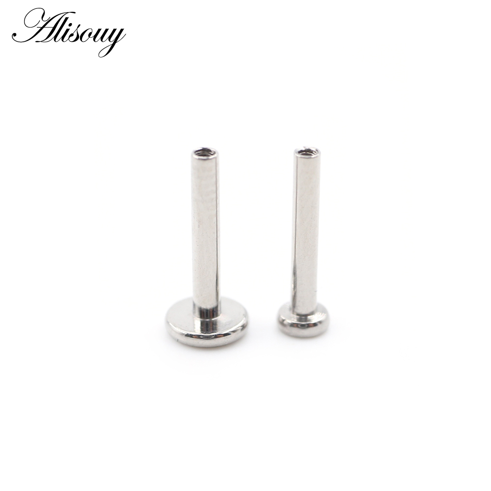 Alisouy 1PC G23 Titanium Inter - огляд і ціна Body Jewelry Internally Threaded