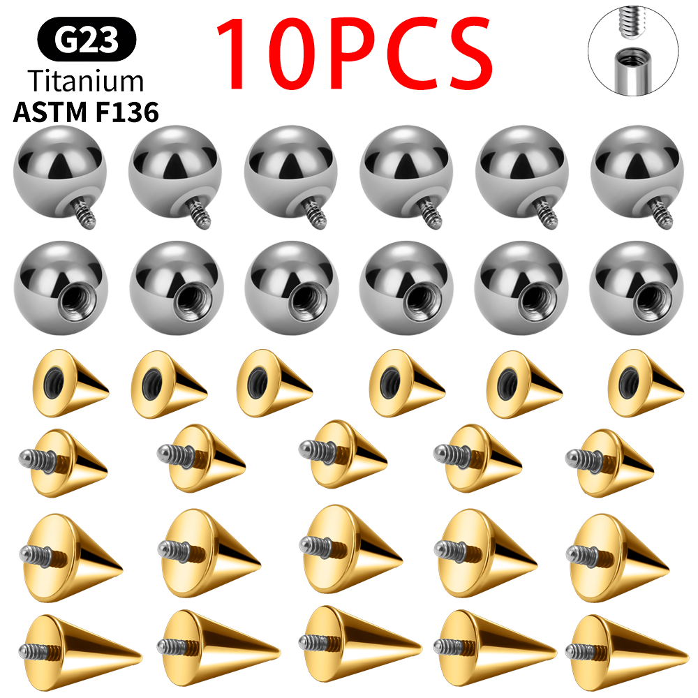 Titanium Ball Cone Replacement - огляд і ціна Body Jewelry Industrial