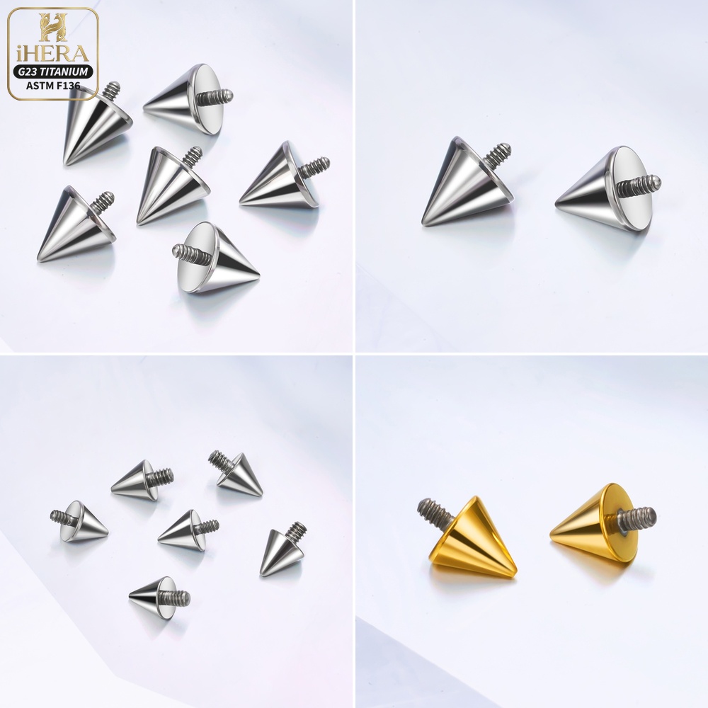 Titanium Ball Cone Replacement - огляд і ціна Body Jewelry Industrial