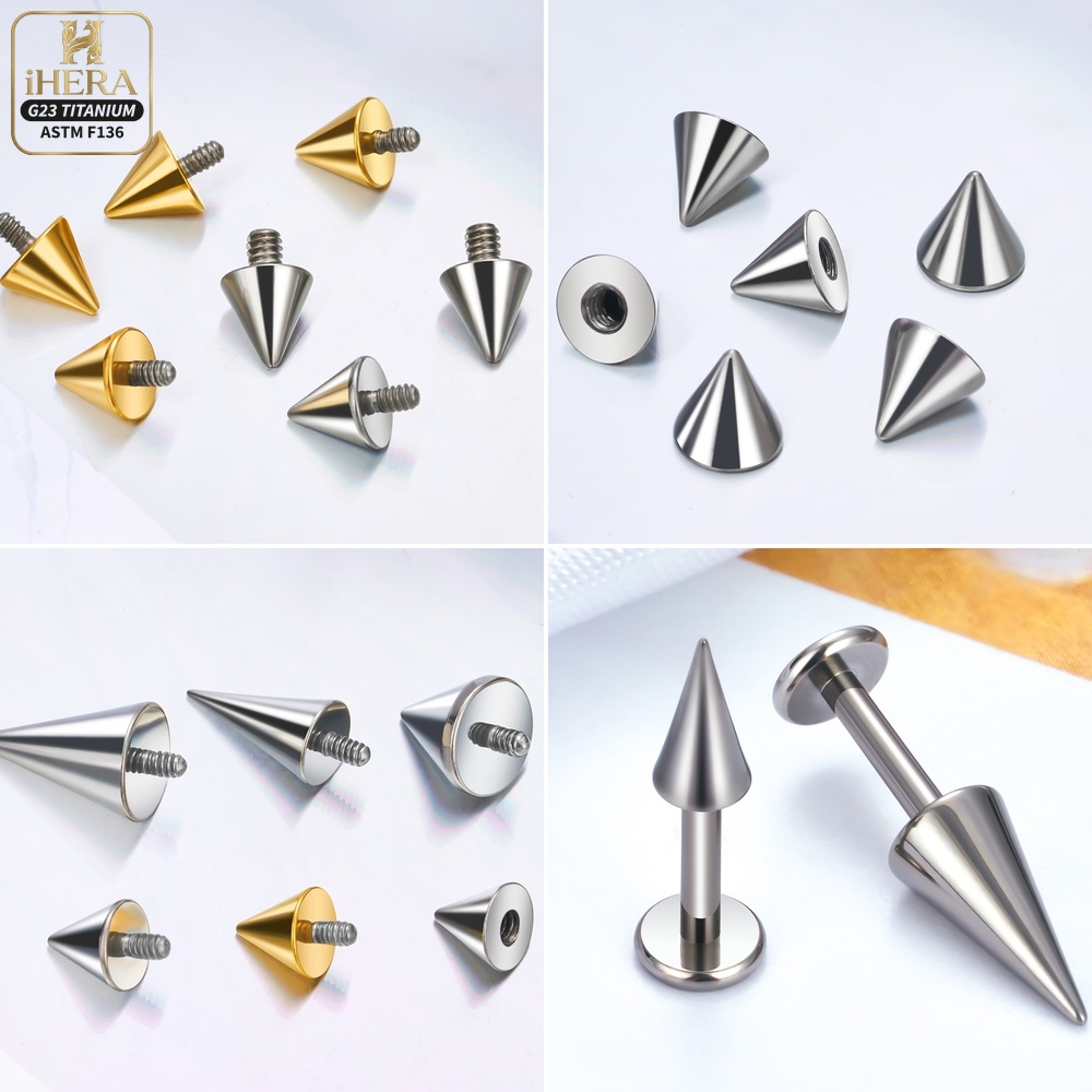 Titanium Ball Cone Replacement - огляд і ціна Body Jewelry Industrial