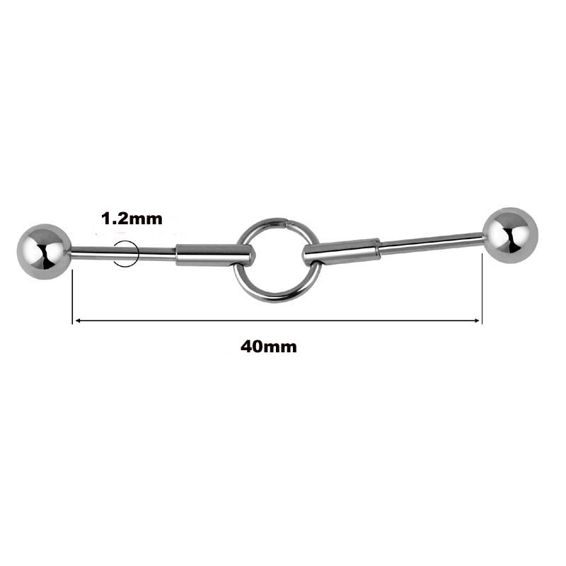 1PC New Movable Stainless Stee - огляд і ціна Body Jewelry Industrial