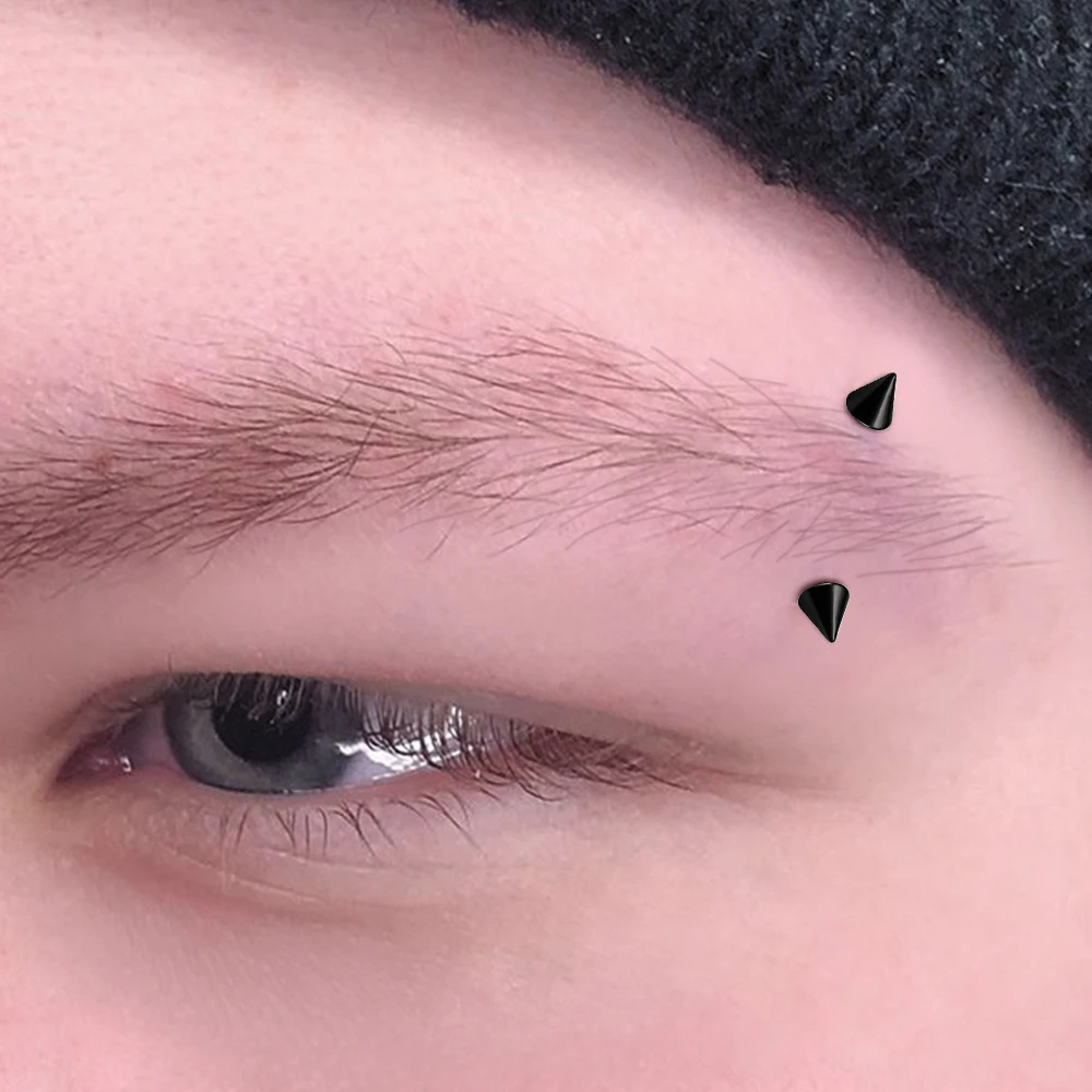 8Pcs/Set 16G Small Eyebrow Pie - огляд і ціна Body Jewelry Vertical Labret