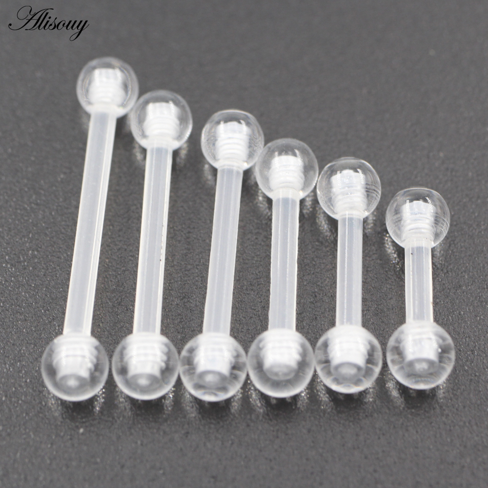 2PCS Transparent Acrylic UV Ba - огляд і ціна Industrial Barbell Long
