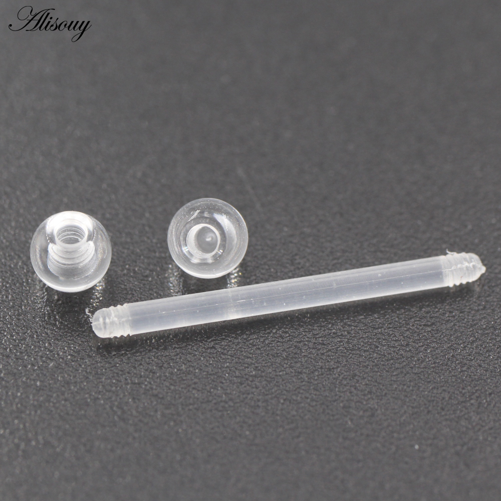2PCS Transparent Acrylic UV Ba - огляд і ціна Industrial Barbell Long