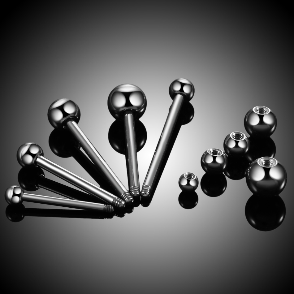 1PC 14G 16G Titanium Industria - огляд і ціна Body Jewelry Industrial